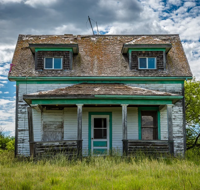 Abandoned house